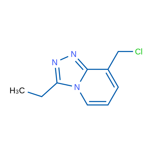 8-(CHloromethyl)-3-ethyl-[1,2,4]triazolo[4,3-a]pyridine 1g