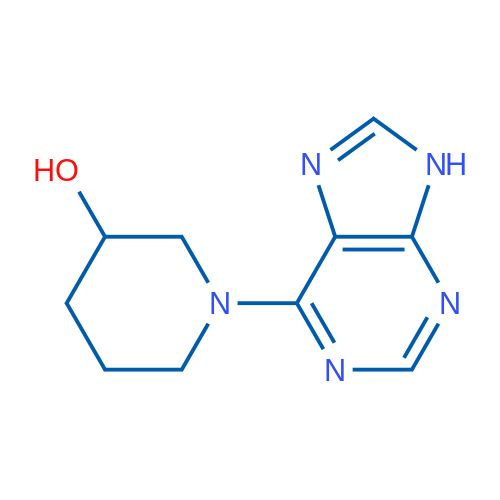 1-(9H-PUrin-6-yl)piperidin-3-ol 250mg
