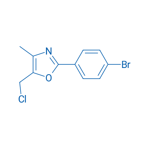 2-(4-Bromophenyl)-5-(chloromethyl)-4-methyl-1,3-oxazole 1g
