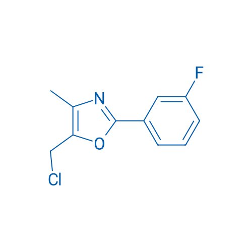 5-(Chloromethyl)-2-(3-fluorophenyl)-4-methyl-1,3-oxazole 1g