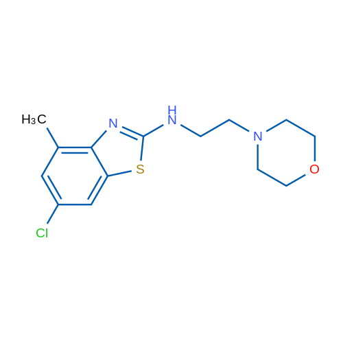 6-chloro-4-methyl-N-(2-morpholinoethyl)benzo[d]thiazol-2-amine 10g