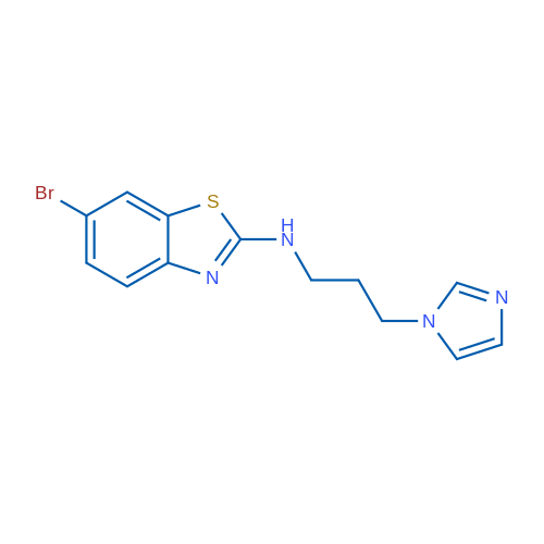 N-(3-(1H-imidazol-1-yl)propyl)-6-bromobenzo[d]thiazol-2-amine 5g