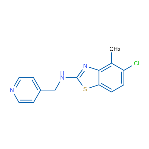 5-chloro-4-methyl-N-(pyridin-4-ylmethyl)benzo[d]thiazol-2-amine 5g