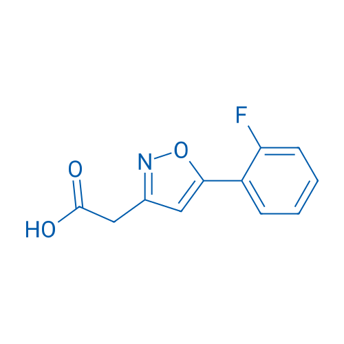 2-(5-(2-Fluorophenyl)isoxazol-3-yl)acetic acid 1g