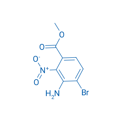 Methyl 3-amino-4-bromo-2-nitrobenzoate 25g