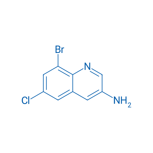 8-Bromo-6-chloroquinolin-3-amine 1g