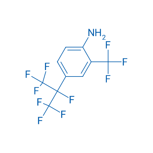 4-(Perfluoropropan-2-yl)-2-(trifluoromethyl)aniline 250mg