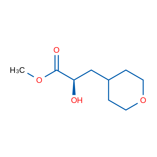 (R)-Methyl 2-hydroxy-3-(tetrahydro-2H-pyran-4-yl)propanoate 1g