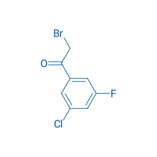 2-Bromo-1-(3-chloro-5-fluorophenyl)ethanone 250mg