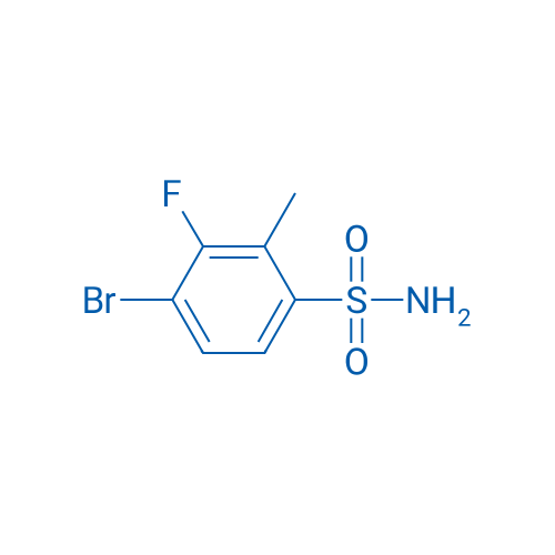 4-Bromo-3-fluoro-2-methylbenzenesulfonamide 1g