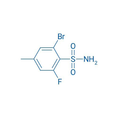 2-Bromo-6-fluoro-4-methylbenzenesulfonamide 1g