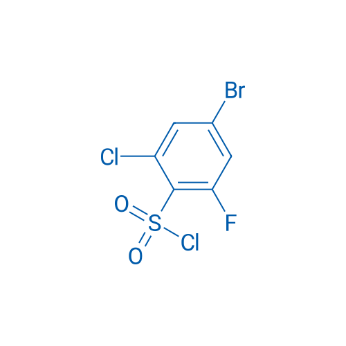 4-Bromo-2-chloro-6-fluorobenzenesulfonyl chloride 1g