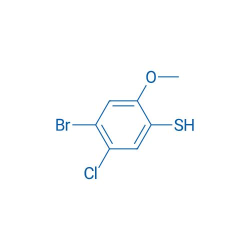 4-Bromo-5-chloro-2-methoxybenzenethiol 1g
