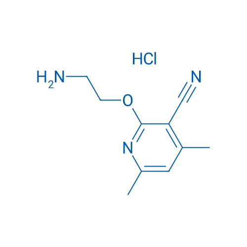 2-(2-AMinoethoxy)-4,6-dimethylnicotinonitrile hydrochloride 1g