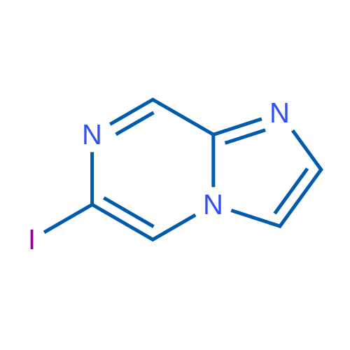 6-Iodoimidazo[1,2-a]pyrazine 1g