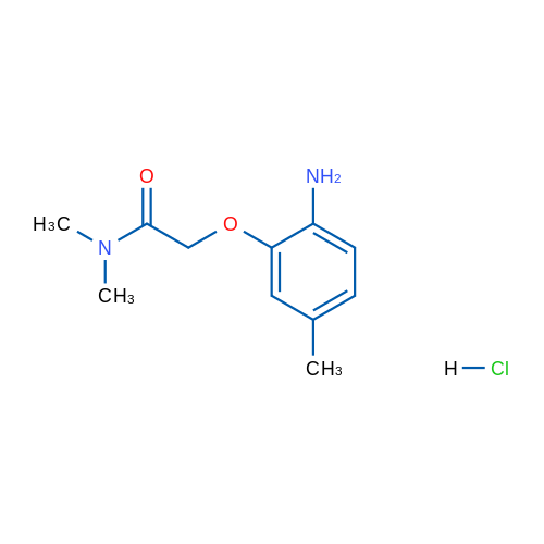 2-(2-Amino-5-methylphenoxy)-N,N-dimethylacetamide hydrochloride 5g