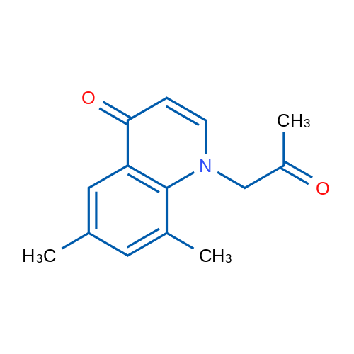 6,8-Dimethyl-1-(2-oxopropyl)quinolin-4(1H)-one 1g