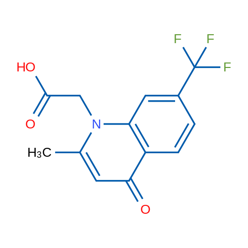 2-(2-Methyl-4-oxo-7-(trifluoromethyl)quinolin-1(4H)-yl)acetic acid 1g
