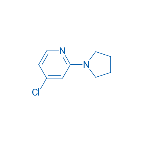 4-Chloro-2-(pyrrolidin-1-yl)pyridine 100mg