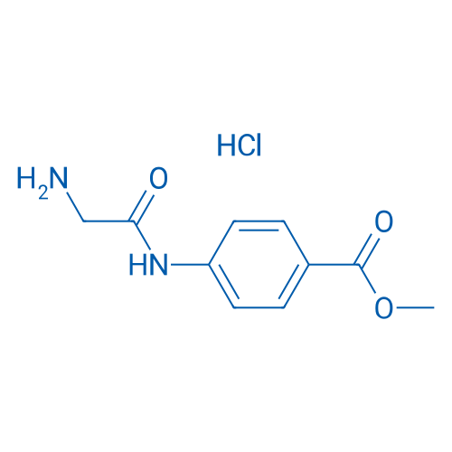 Methyl 4-(2-aminoacetamido)benzoate hydrochloride 1g