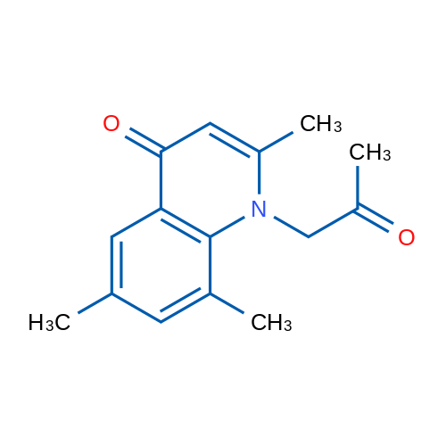 2,6,8-Trimethyl-1-(2-oxopropyl)quinolin-4(1H)-one 1g