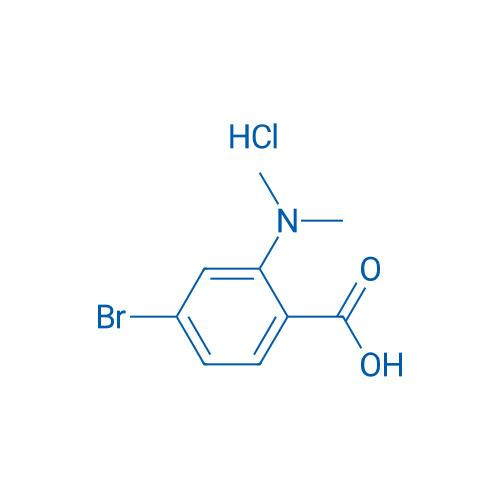 4-Bromo-2-(dimethylamino)benzoic acid hydrochloride 250mg