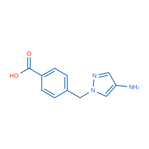 4-[(4-Amino-1H-pyrazol-1-yl)methyl]benzoic acid 1g