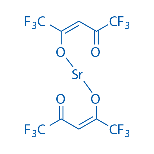 Strontium 1,1,1,5,5,5-hexafluoro-4-oxopent-2-en-2-olate 25g