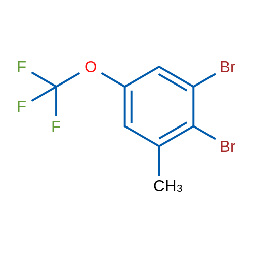 1,2-Dibromo-3-methyl-5-(trifluoromethoxy)benzene 1g
