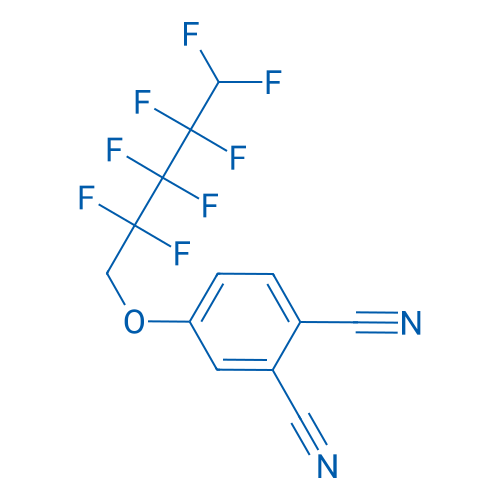 4-((2,2,3,3,4,4,5,5-Octafluoropentyl)oxy)phthalonitrile 250mg