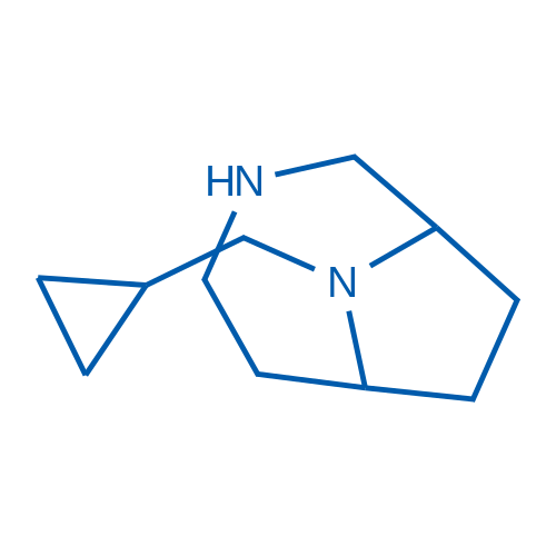 9-(Cyclopropylmethyl)-3,9-diazabicyclo[4.2.1]nonane 1g