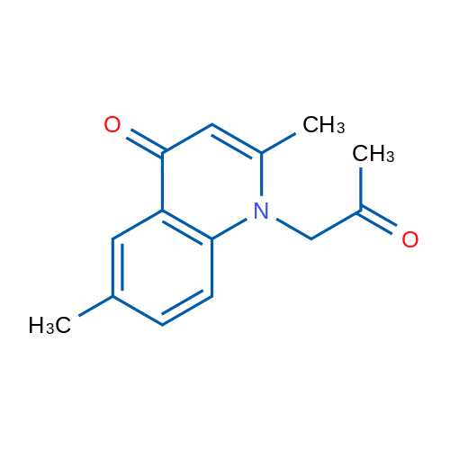2,6-Dimethyl-1-(2-oxopropyl)quinolin-4(1H)-one 1g