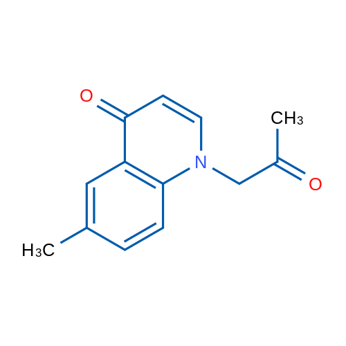 6-Methyl-1-(2-oxopropyl)quinolin-4(1H)-one 1g