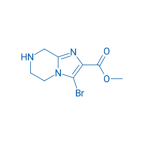Methyl 3-bromo-5,6,7,8-tetrahydroimidazo[1,2-a]pyrazine-2-carboxylate 1g