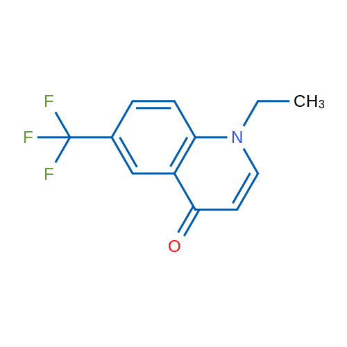1-Ethyl-6-(trifluoromethyl)quinolin-4(1H)-one 1g