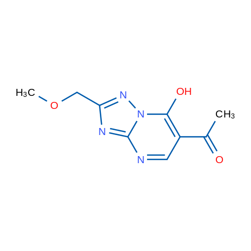 1-[7-HYdroxy-2-(methoxymethyl)[1,2,4]triazolo[1,5-a]pyrimidin-6-yl]ethanone 1g