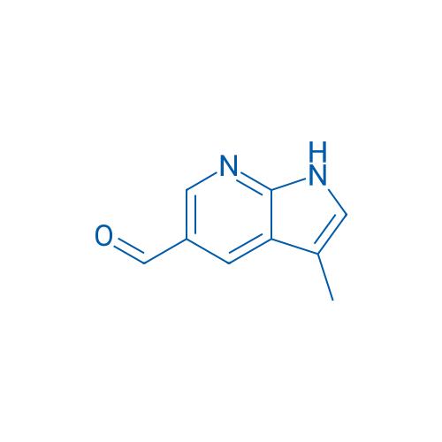 3-Methyl-1H-pyrrolo[2,3-b]pyridine-5-carbaldehyde 50mg