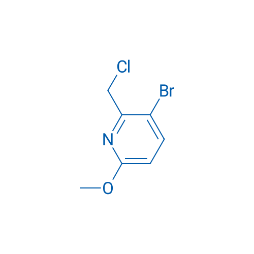 3-Bromo-2-(chloromethyl)-6-methoxypyridine 5g