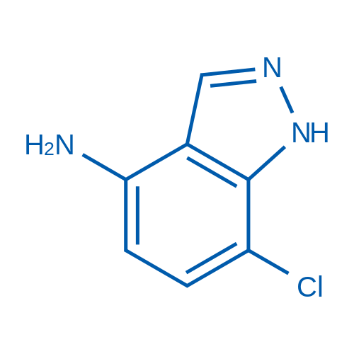 7-Chloro-1h-indazol-4-amine 250mg