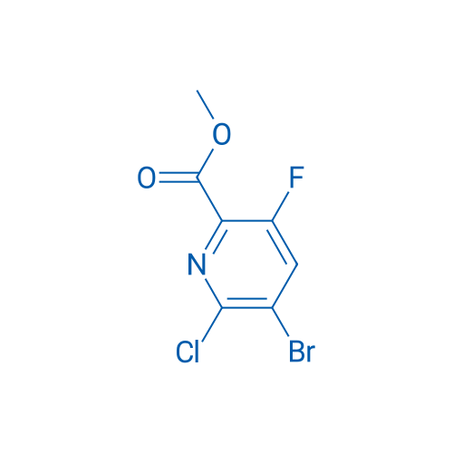 Methyl 5-bromo-6-chloro-3-fluoropyridine-2-carboxylate 250mg