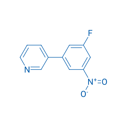 3-(3-Fluoro-5-nitrophenyl)pyridine 1g