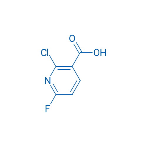 2-Chloro-6-fluoronicotinic acid 1g