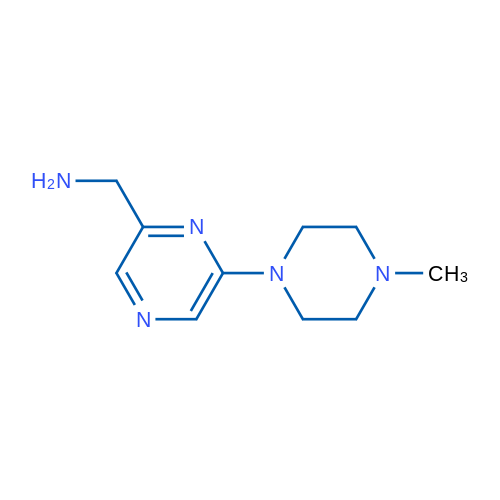 (6-(4-methylpiperazin-1-yl)pyrazin-2-yl)methanamine 1g
