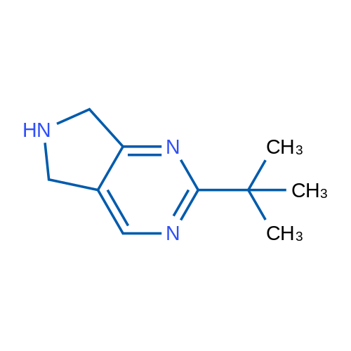 2-(tert-Butyl)-6,7-dihydro-5H-pyrrolo[3,4-d]pyrimidine 1g