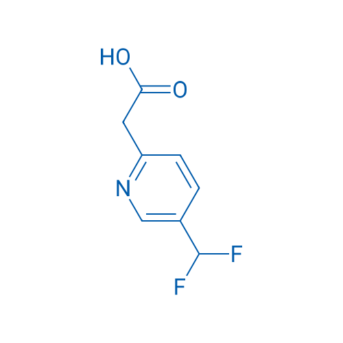 2-[5-(Difluoromethyl)pyridin-2-yl]acetic acid 1g