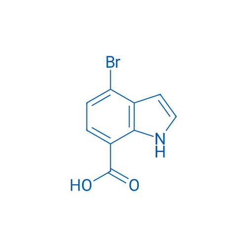 4-Bromo-1H-indole-7-carboxylic acid 100mg