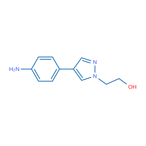 2-(4-(4-Aminophenyl)-1h-pyrazol-1-yl)ethanol 1g