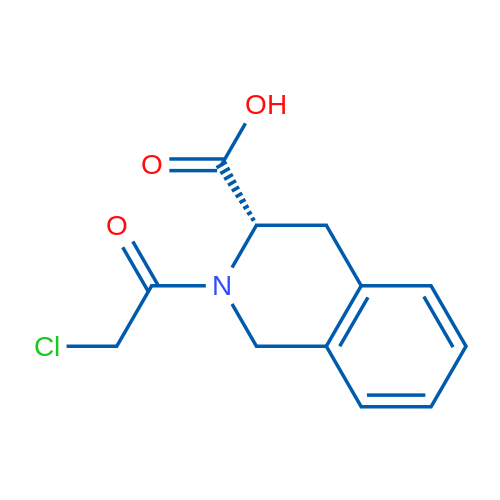 (3S)-2-(2-Chloroacetyl)-1,2,3,4-tetrahydroisoquinoline-3-carboxylic acid 1g
