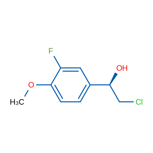 (1R)-2-Chloro-1-(3-fluoro-4-methoxyphenyl)ethan-1-ol 1g