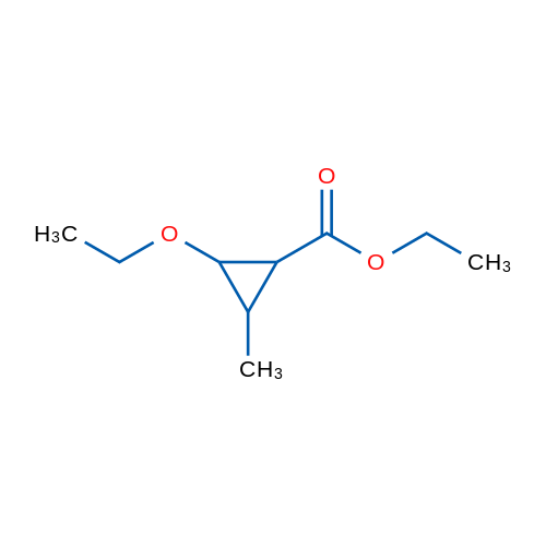 Ethyl 2-ethoxy-3-methylcyclopropane-1-carboxylate 1g